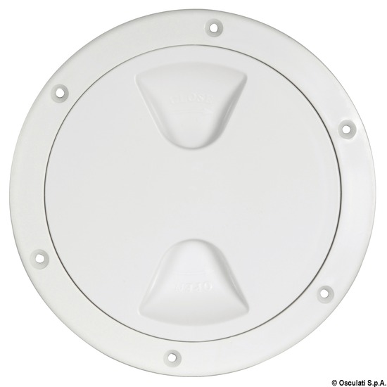 Tappo ispezione a vite bianco 152 mm